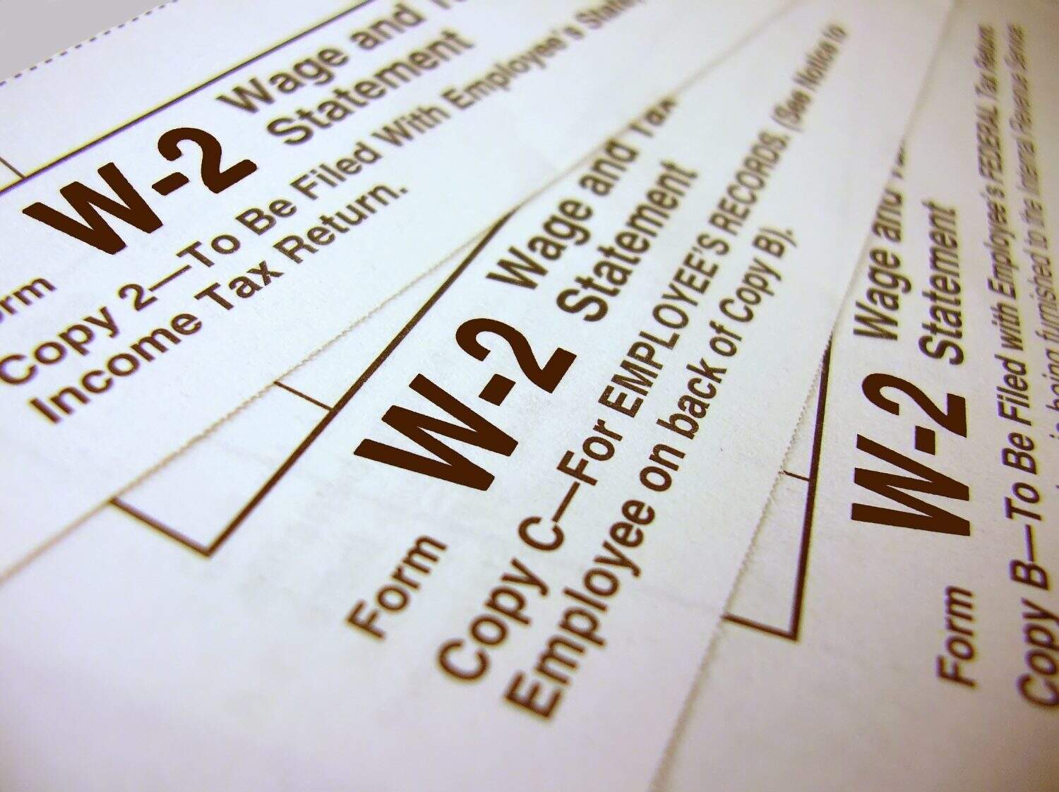 Tax Forms - W-2