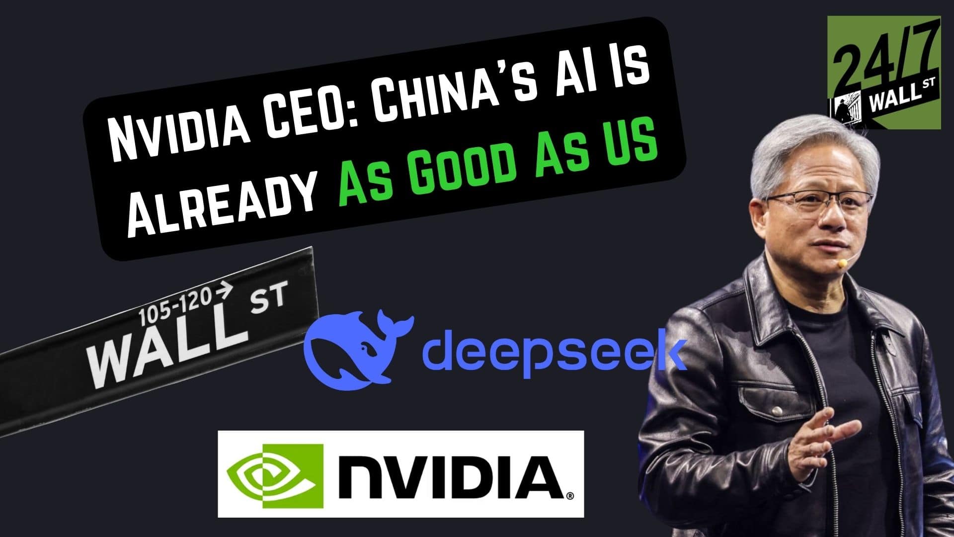 Nvidia CEO: China’s AI Is Already As Good As The US