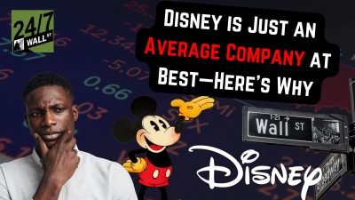 Disney is Just an Average Company at Best