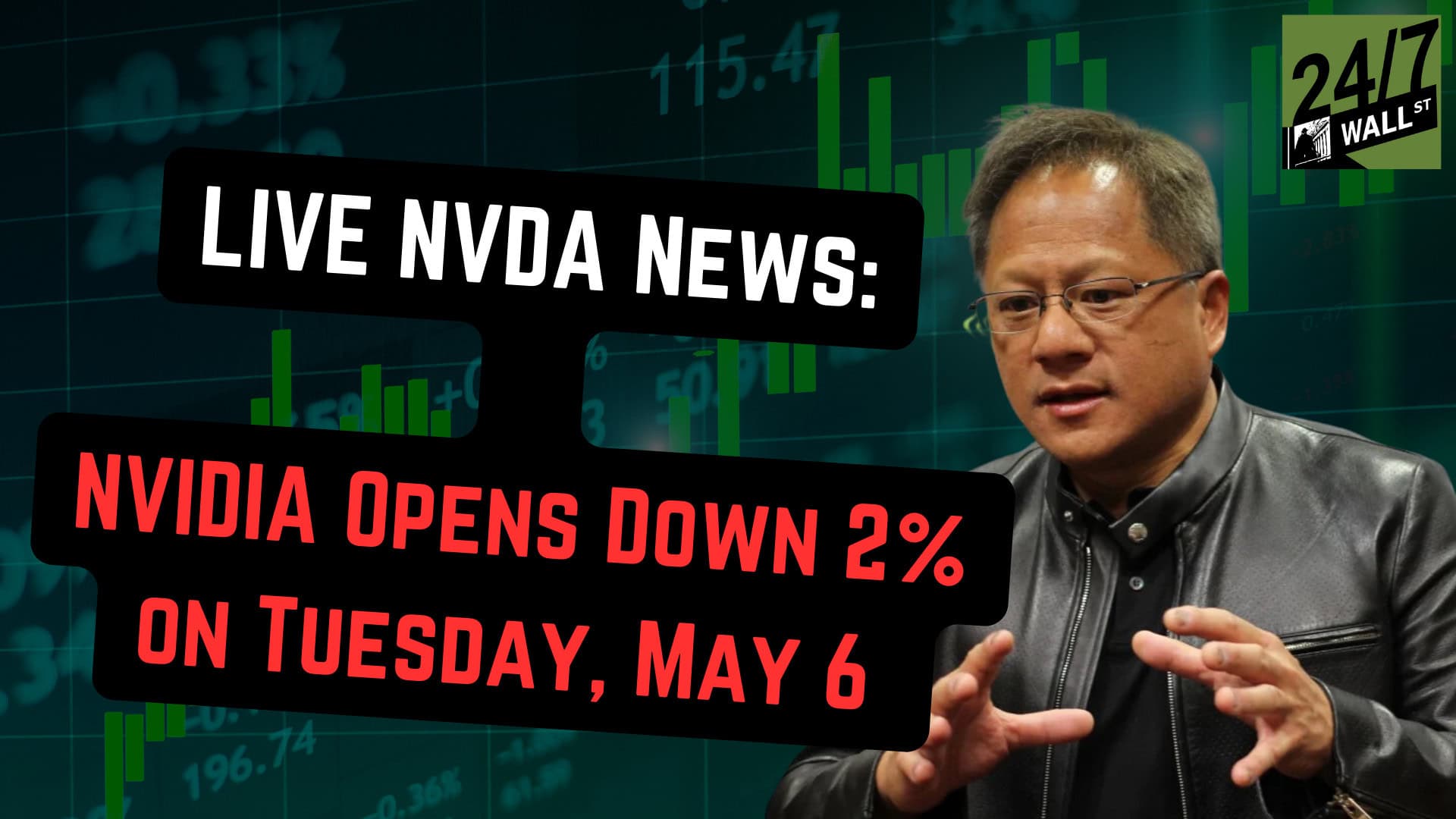 Live NVIDIA (Nasdaq: NVDA) News: Why NVIDIA’s Stock Rebounded Today