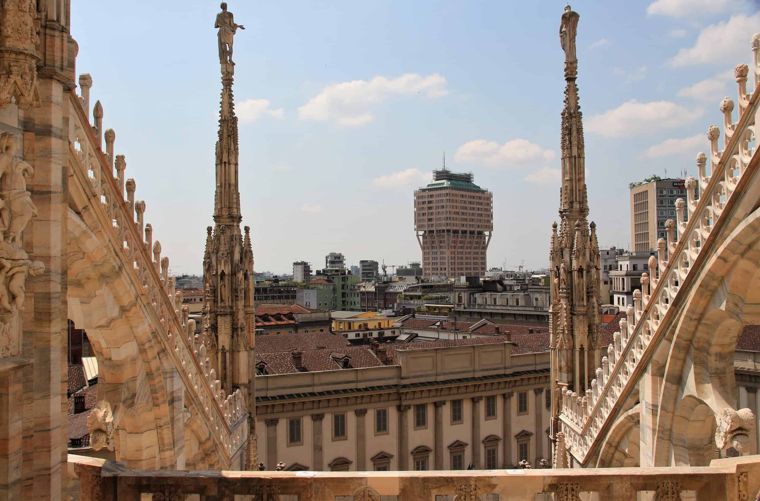 City view over roofs by yrju00f6 jyske