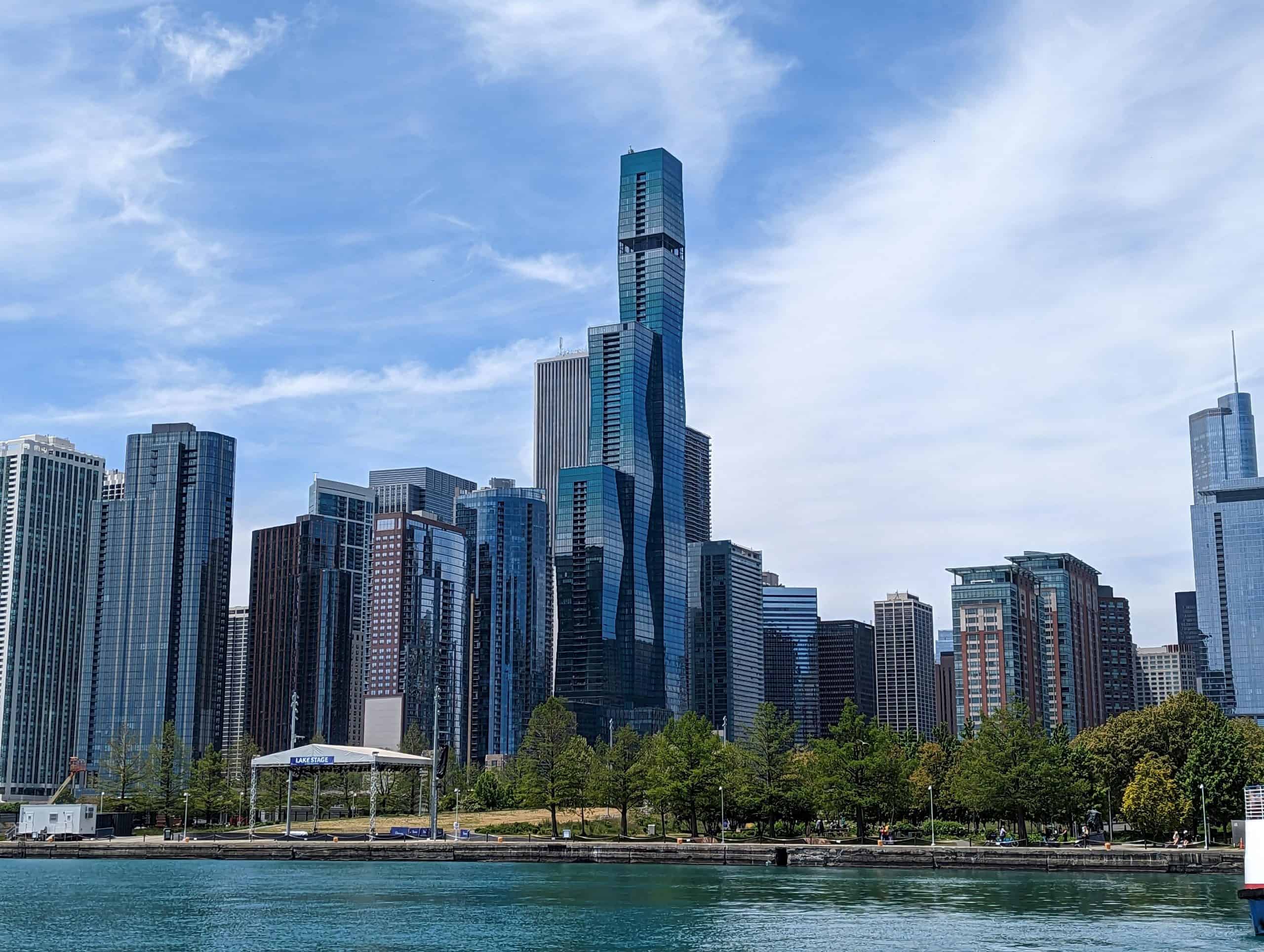 Chicago+view | The St. Regis Chicago, viewed from Navy Pier
