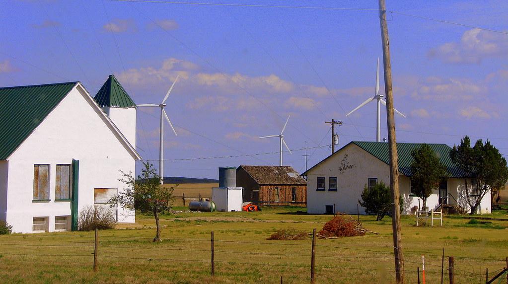 Texas barns and windmills by Jenni Reynolds-Kebler