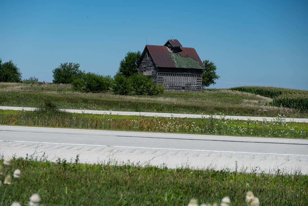 Illinois Barn Still Standing by Joe K Gage
