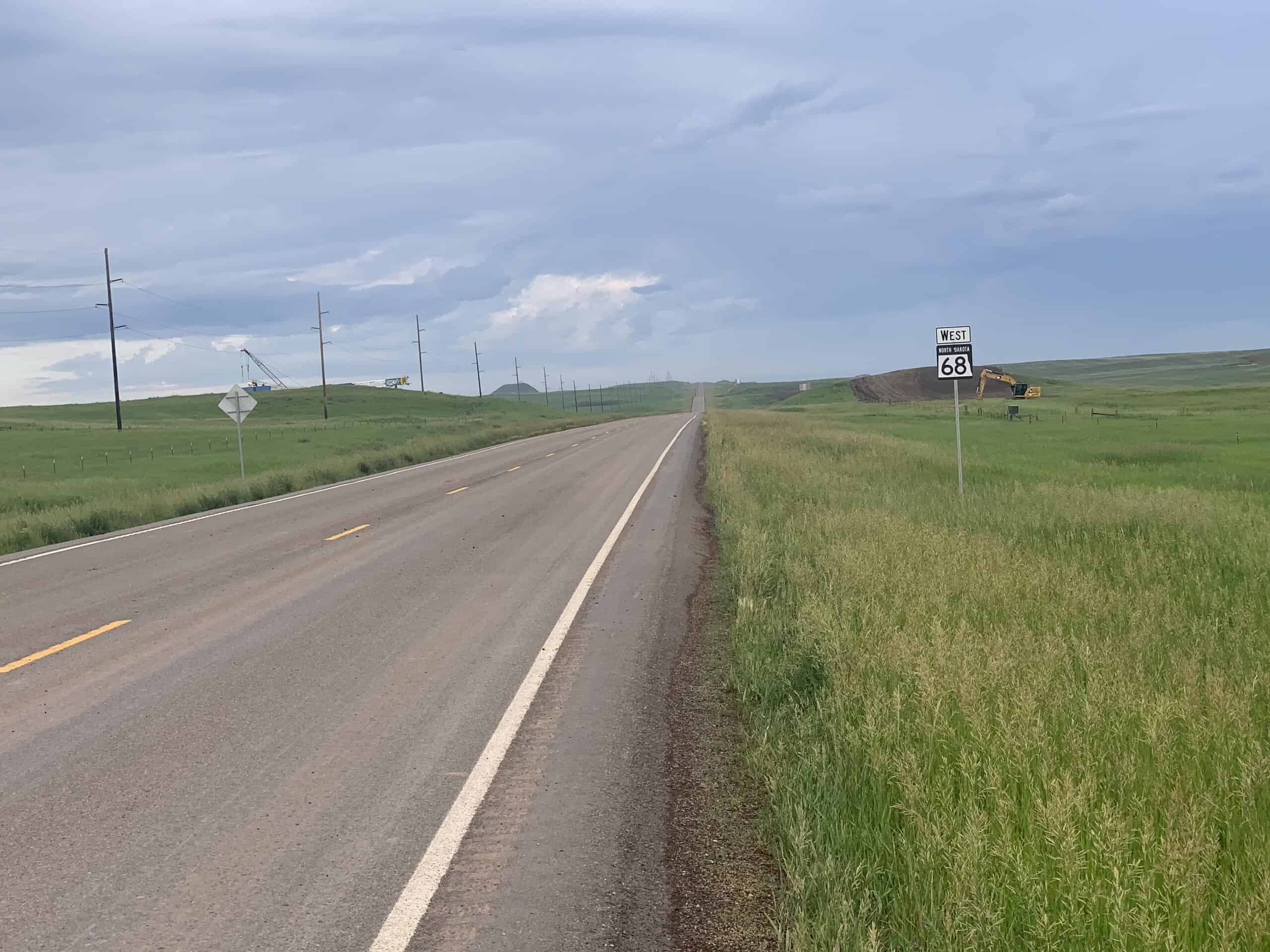 North Dakota Highway 68 by BrianHagan
