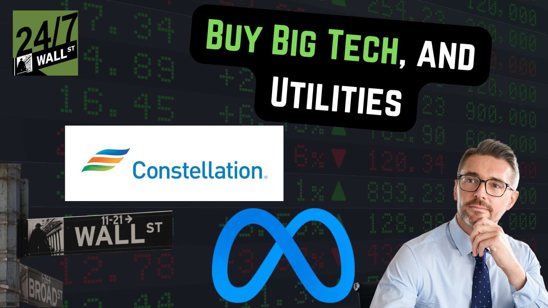 Buy Big Tech and Utilities Stocks Now