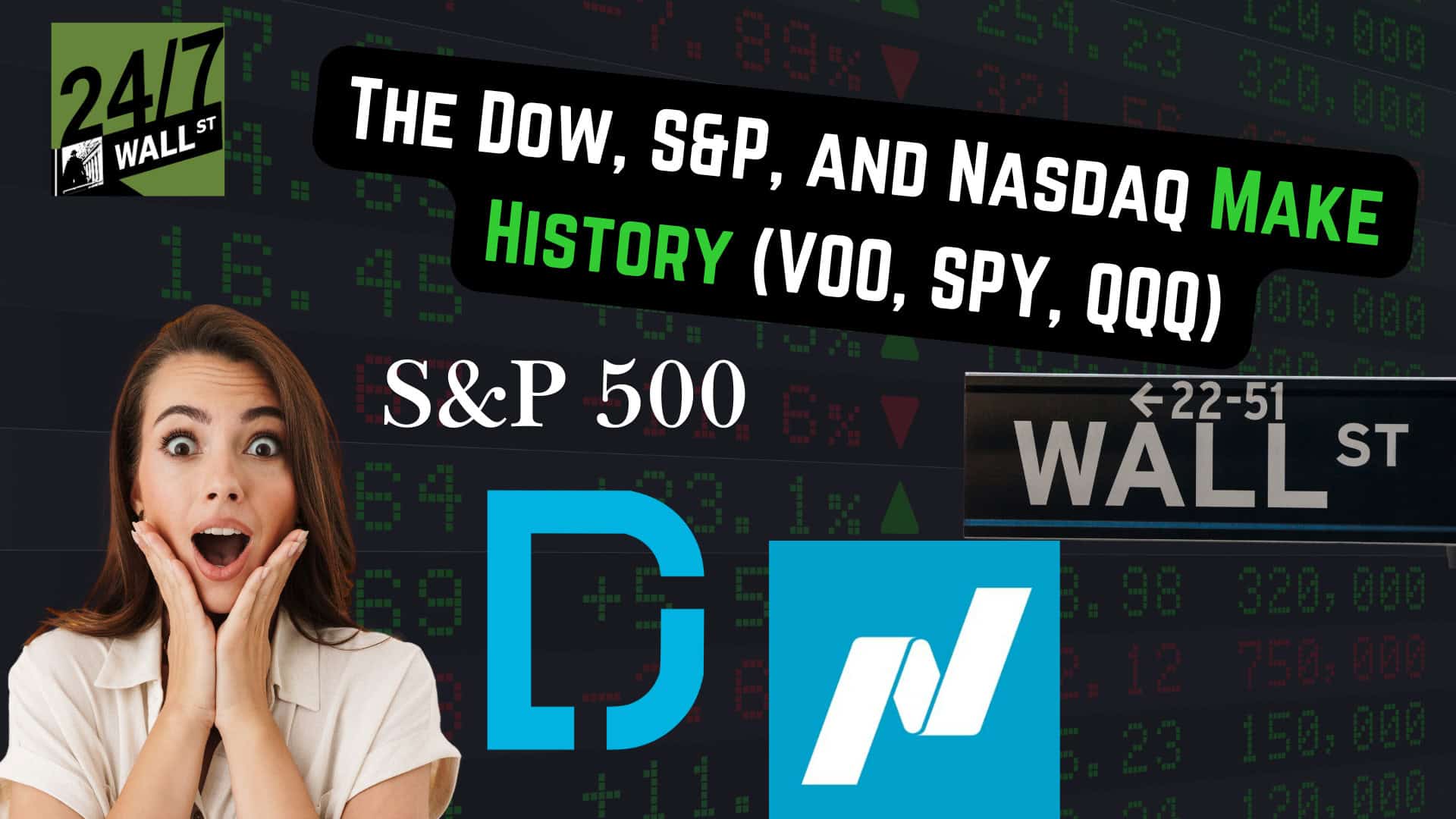 The Dow, S&P, and Nasdaq Make History (VOO, SPY, QQQ)