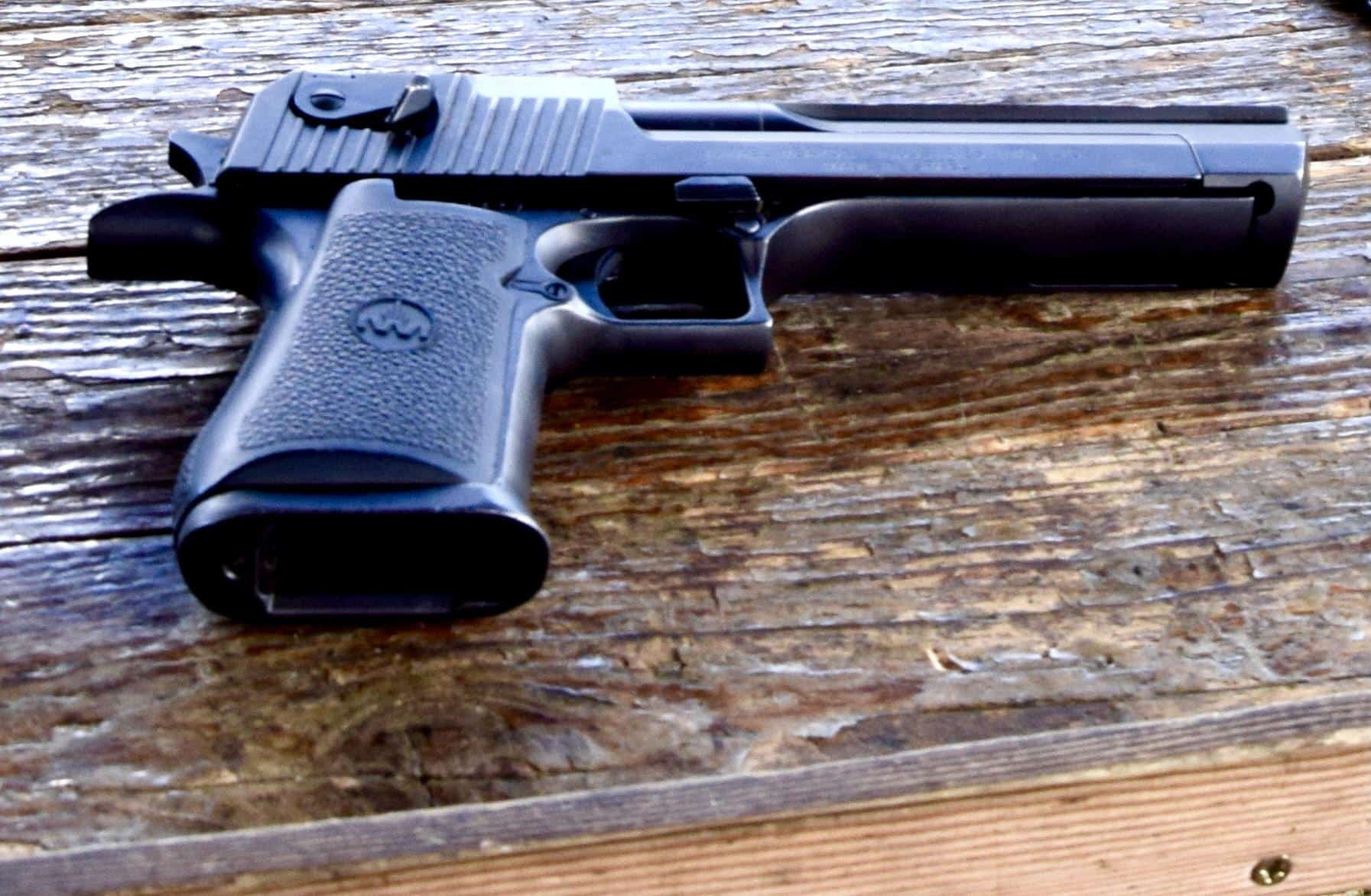 2014- Desert Eagle .50 Action Express Semi-Automatic Pistol, Prague, Czech Republic ( Ank Kumar ) 03 by Ank Kumar
