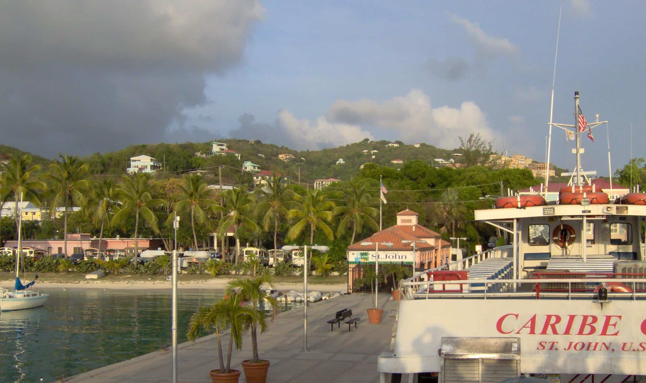 File:Landing pier at Cruz Bay, Saint John, United States Virgin Islands 5-28-2008 12-33-25.jpg by FloNight (Sydney Poore) and Russell Poore