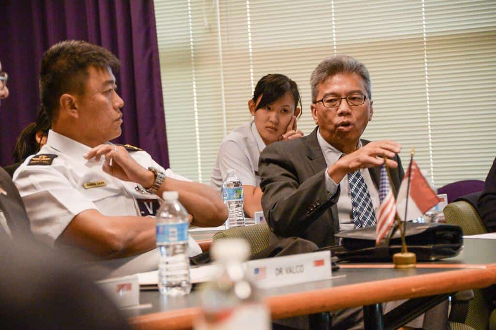 Singaporean military delegation visits laboratory by U.S. Army Combat Capabilities Development Command