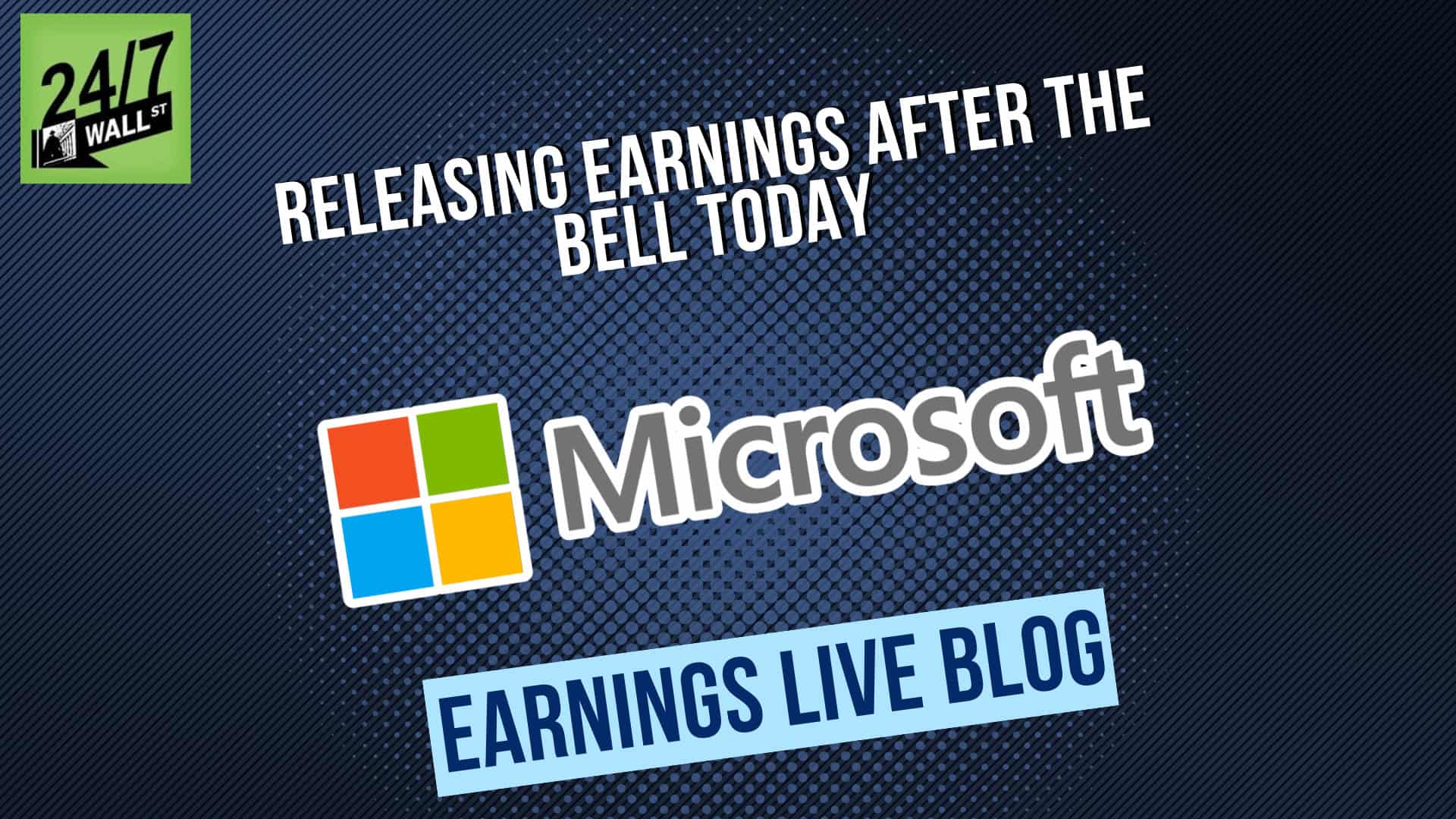 Live: Microsoft (Nasdaq: MSFT) Blows Out Earnings – Azure Is On Fire
