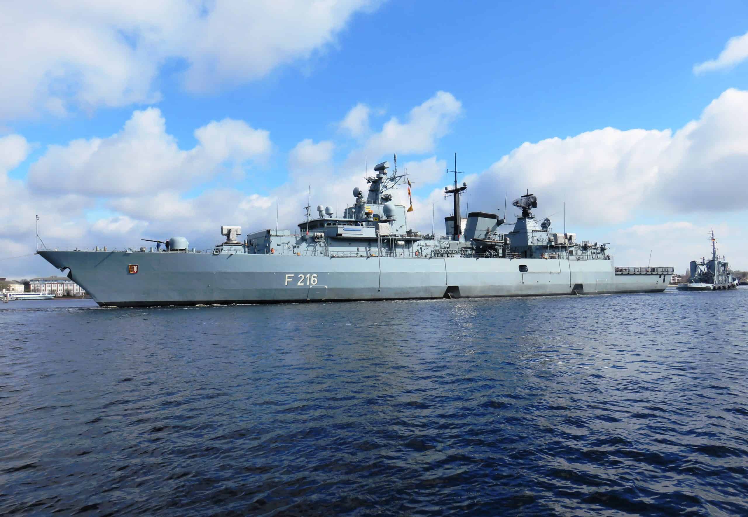 German frigate by Ein Dahmer