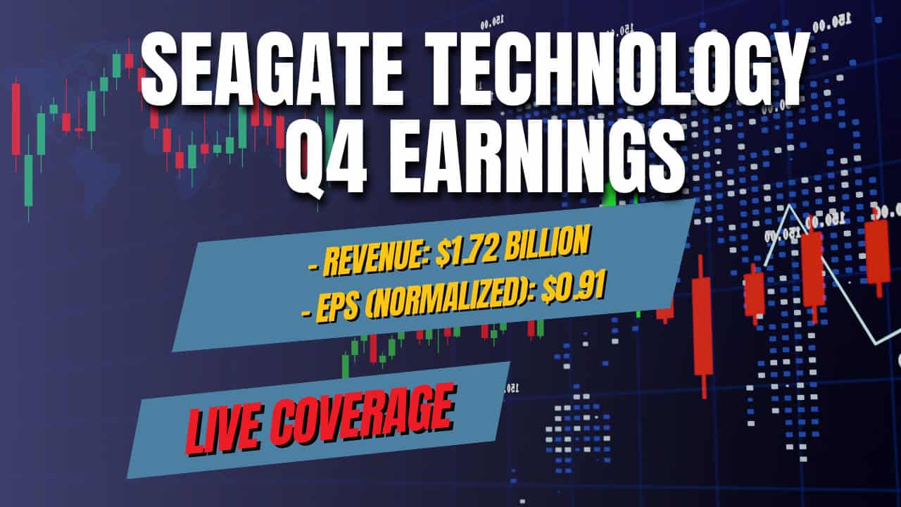 Live Coverage: Will Seagate Technology (STX) Skyrocket After 4Q Earnings?