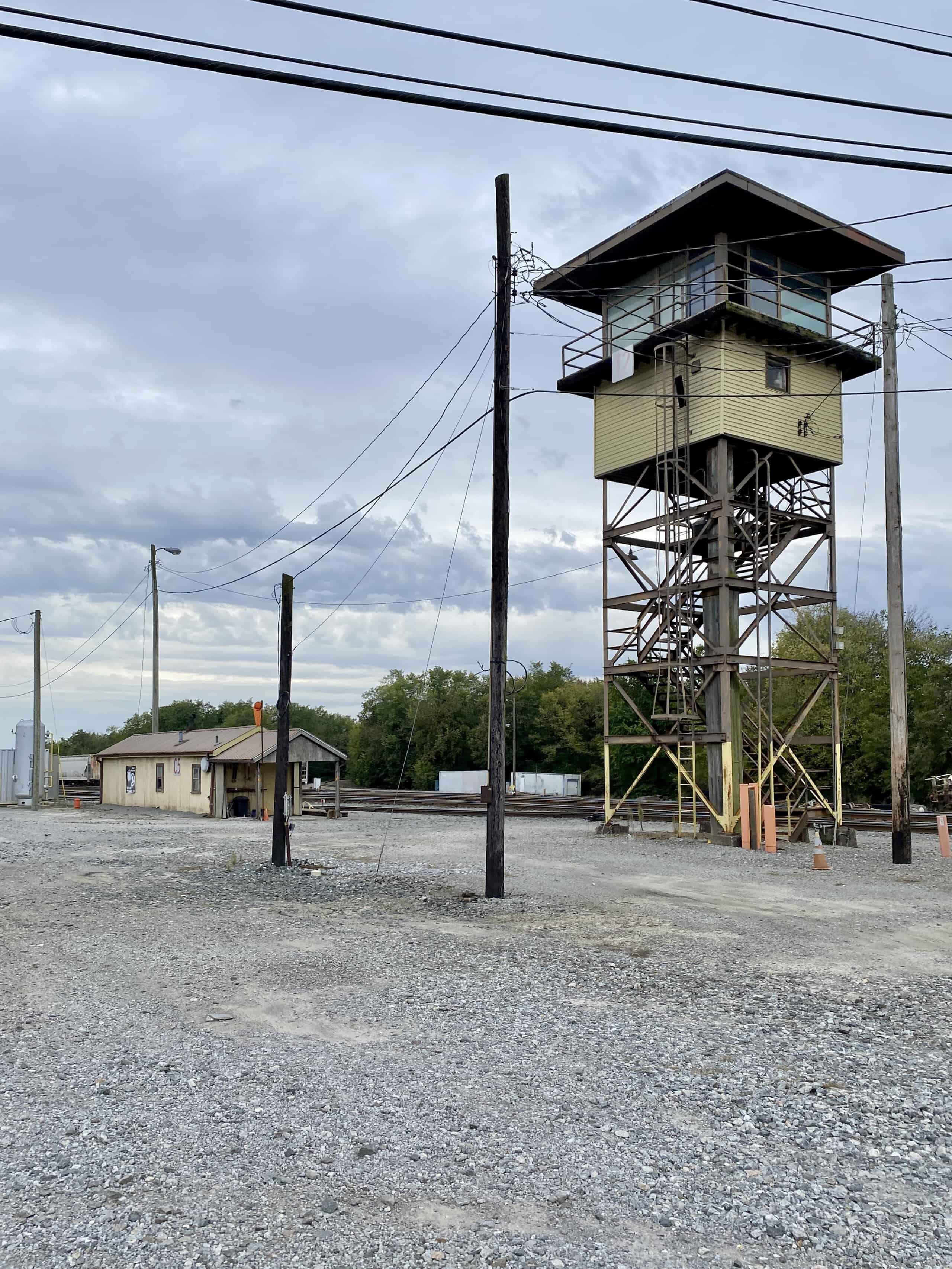 Train Viewing Tower, Harding S... by Warren LeMay