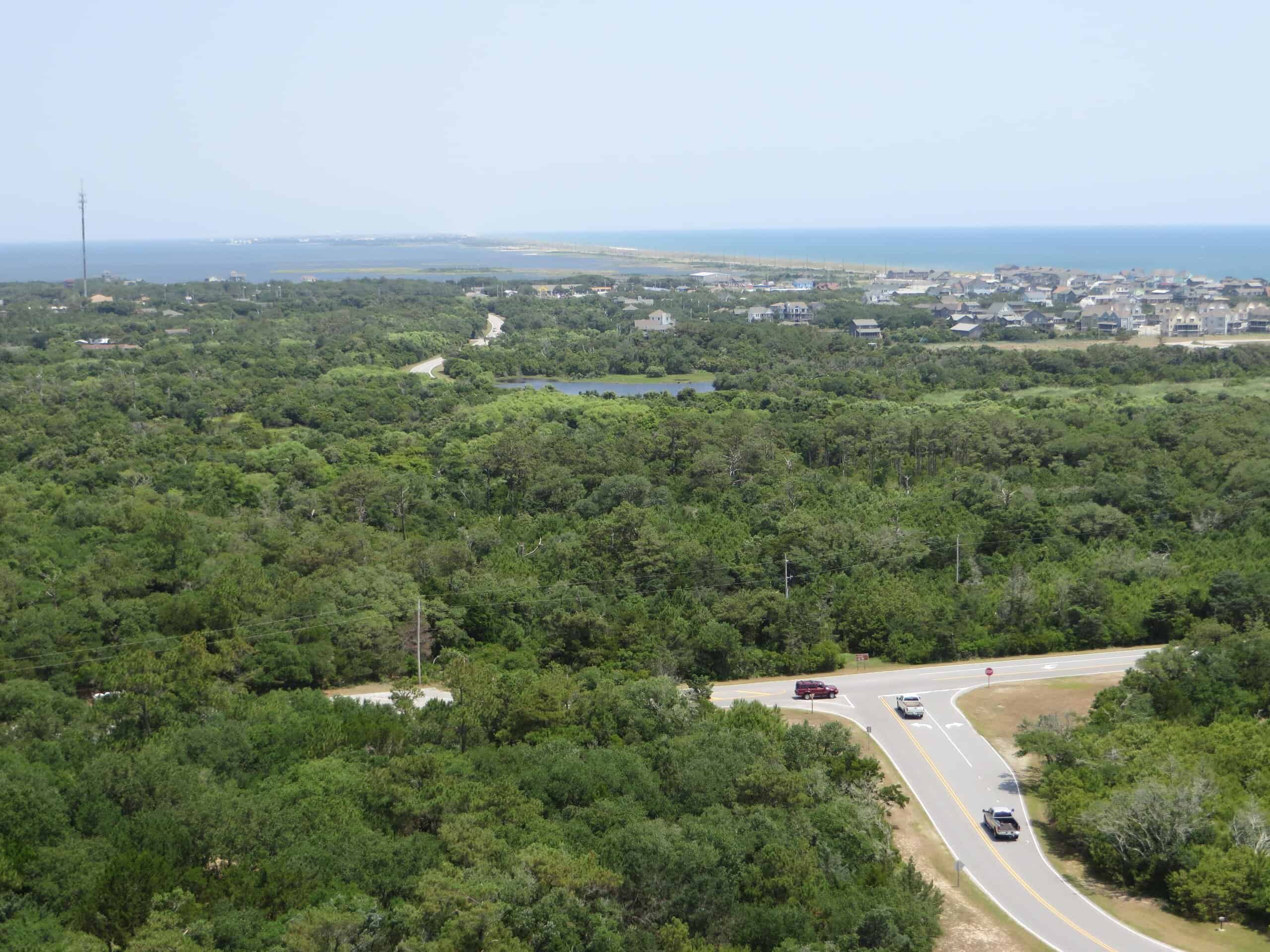 View of Cape Hatteras Looking ... by Ken Lund