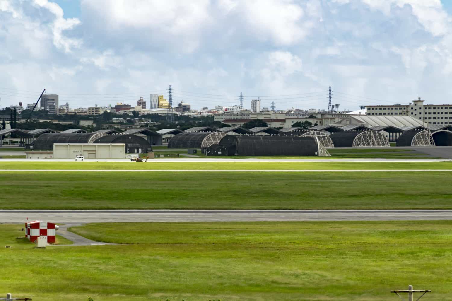 View Kadena air base from Road Station