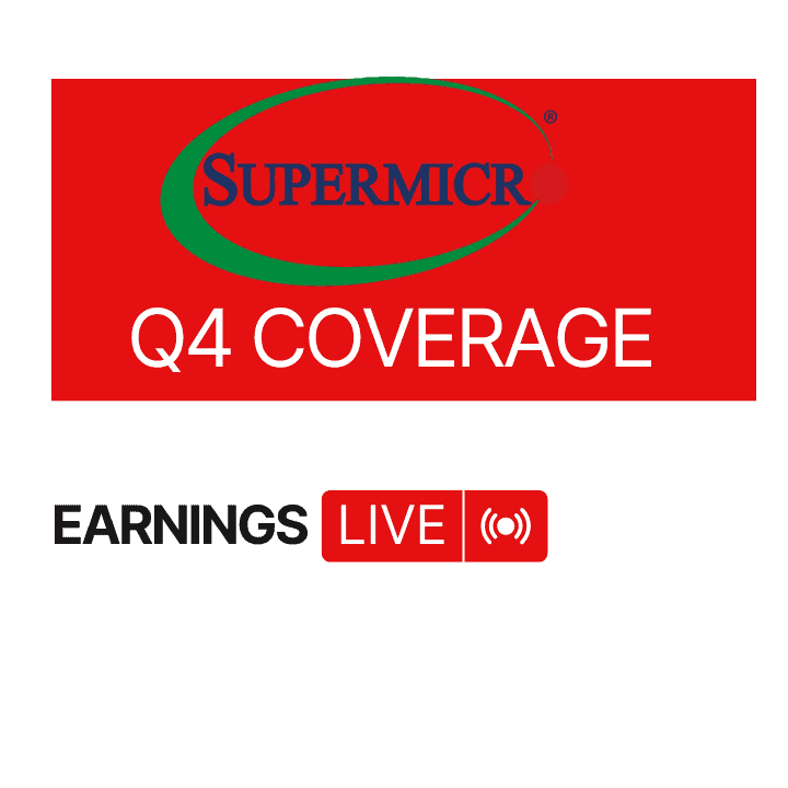 Live: Super Micro Computer Sinks 16% After Earnings Create New Margin Fears