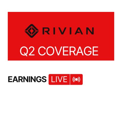 Live Earnings: Rivian Delivers Q2 Results After the Bell