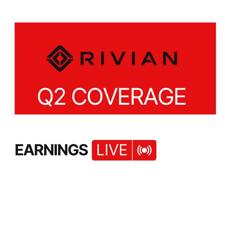 Live Earnings: Rivian Delivers Q2 Results After the Bell