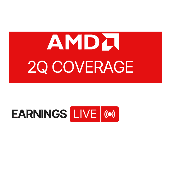 Live: AMD Beats Q2 Earnings But Shares Sink 4%