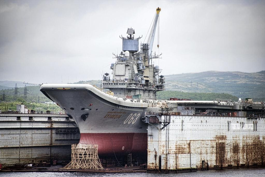 Admiral Kuznetsov, Russian Aircraft Carrier by Christopher.Michel