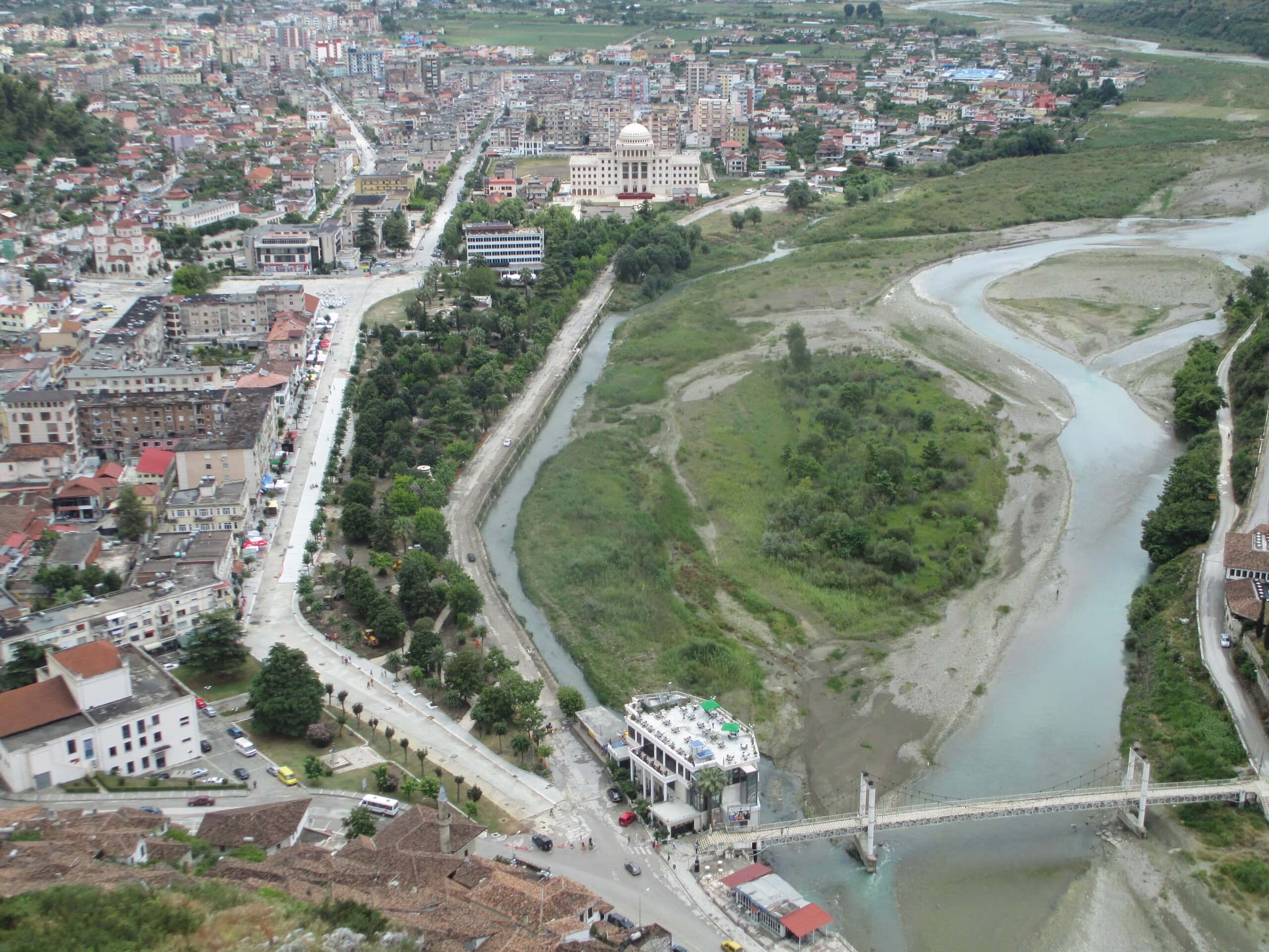 File:Berat, Albania, view from the castle.JPG by Avi1111
