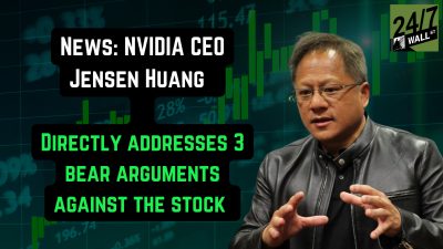 NVIDIA CEO Jensen Huang Directly Address 3 of the Biggest Bear Arguments Against the Stock