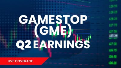 Live: GameStop (GME) Earnings Out Soon, Will The Stock Move Higher?