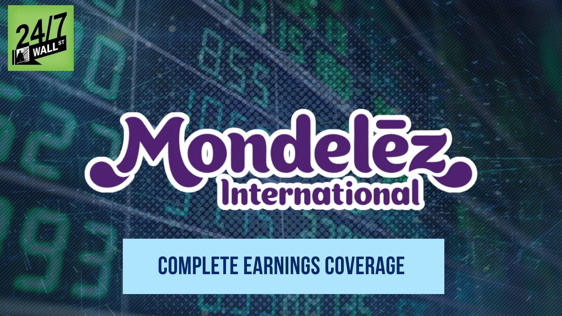 Mondelez Sinks 6% After Earnings: Here’s What You Need to Know