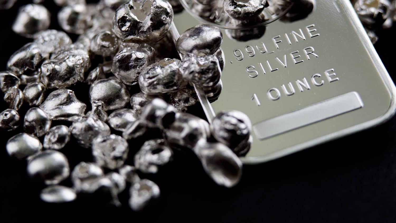 Pure silver precious metals investment