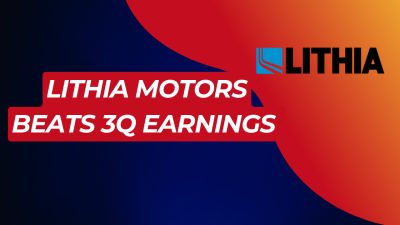 Lithia Motors Beats 3Q Estimates