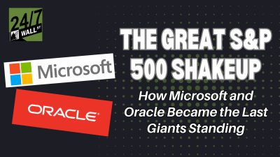 The Great S&P 500 Shakeup Leaves Microsoft and Oracle the Last Giants Standing