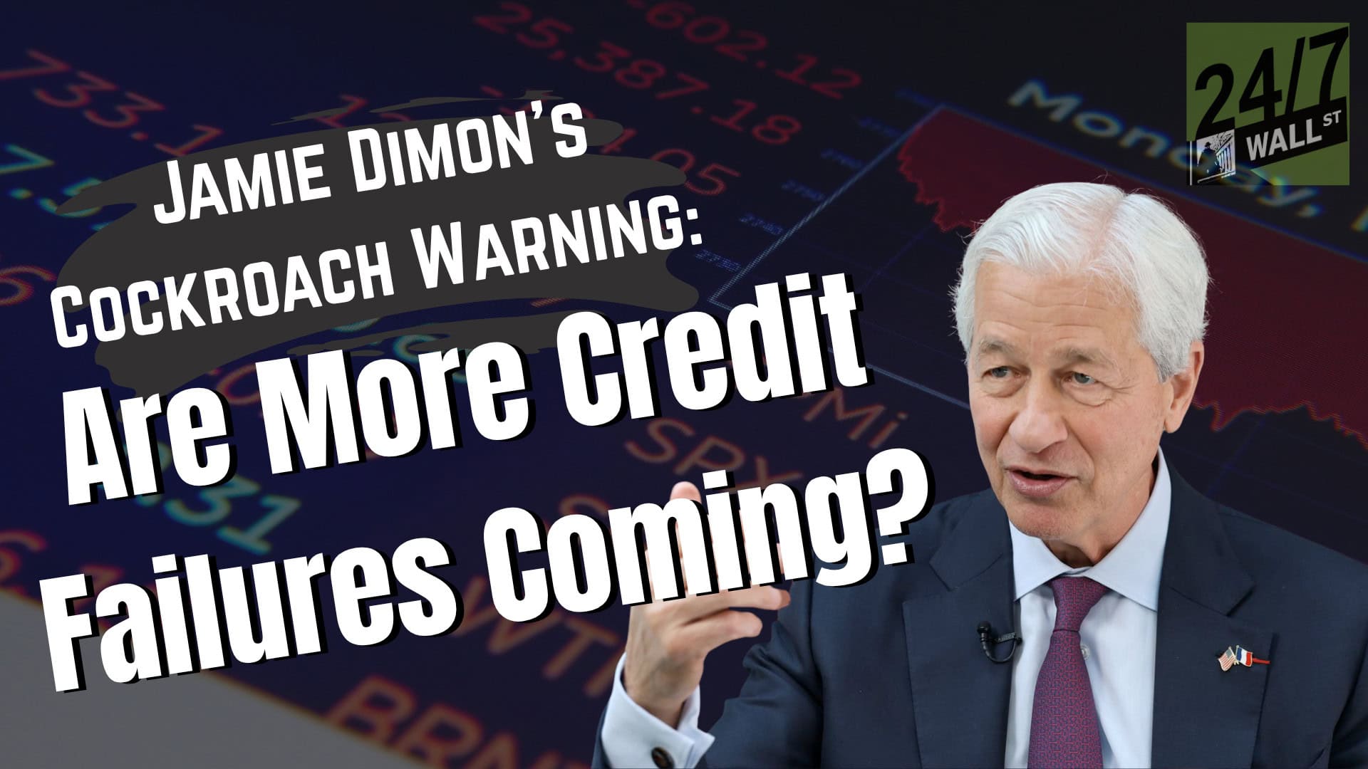 Jamie Dimon Warns of Hidden Risks as Defaults Rise