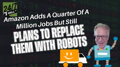 Amazon Still Plans To Replace 250k New Jobs With Robots