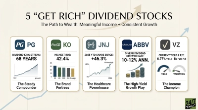 5 Dividend Powerhouses That Could Transform Your Portfolio Into a Wealth-Building Machine