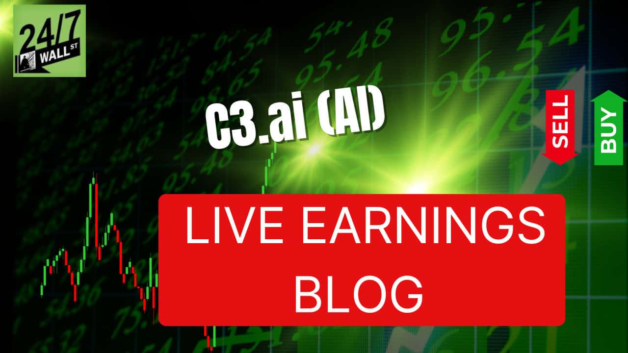 Live: C3.ai (AI) Q2 Earnings Coverage