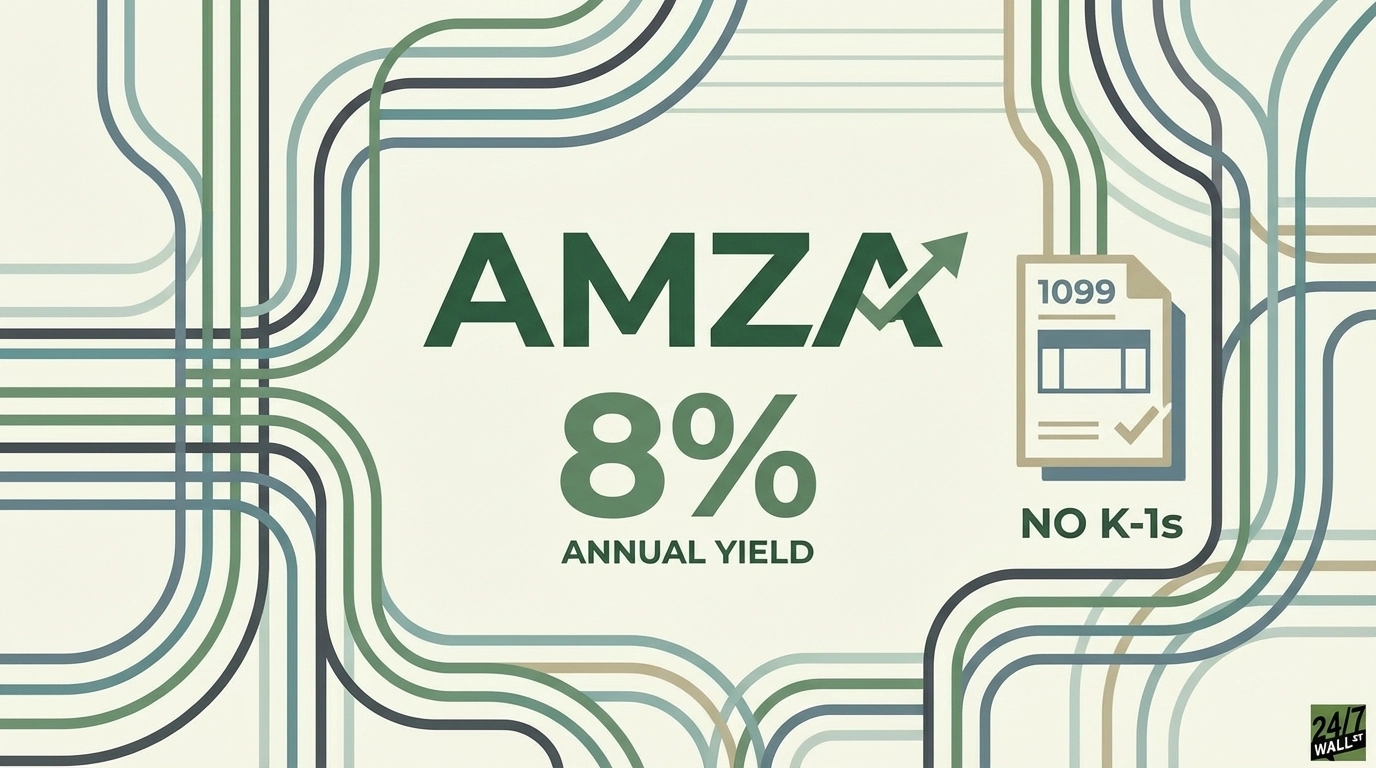 AMZA Has A Sneaky Way For Retirees To Collect 8% Without K1 Headaches, But There Is A Catch | AMZA ETF