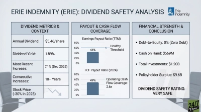 Income Investors Can Trust Erie Indemnity’s Fortress Balance Sheet and Low Payout
