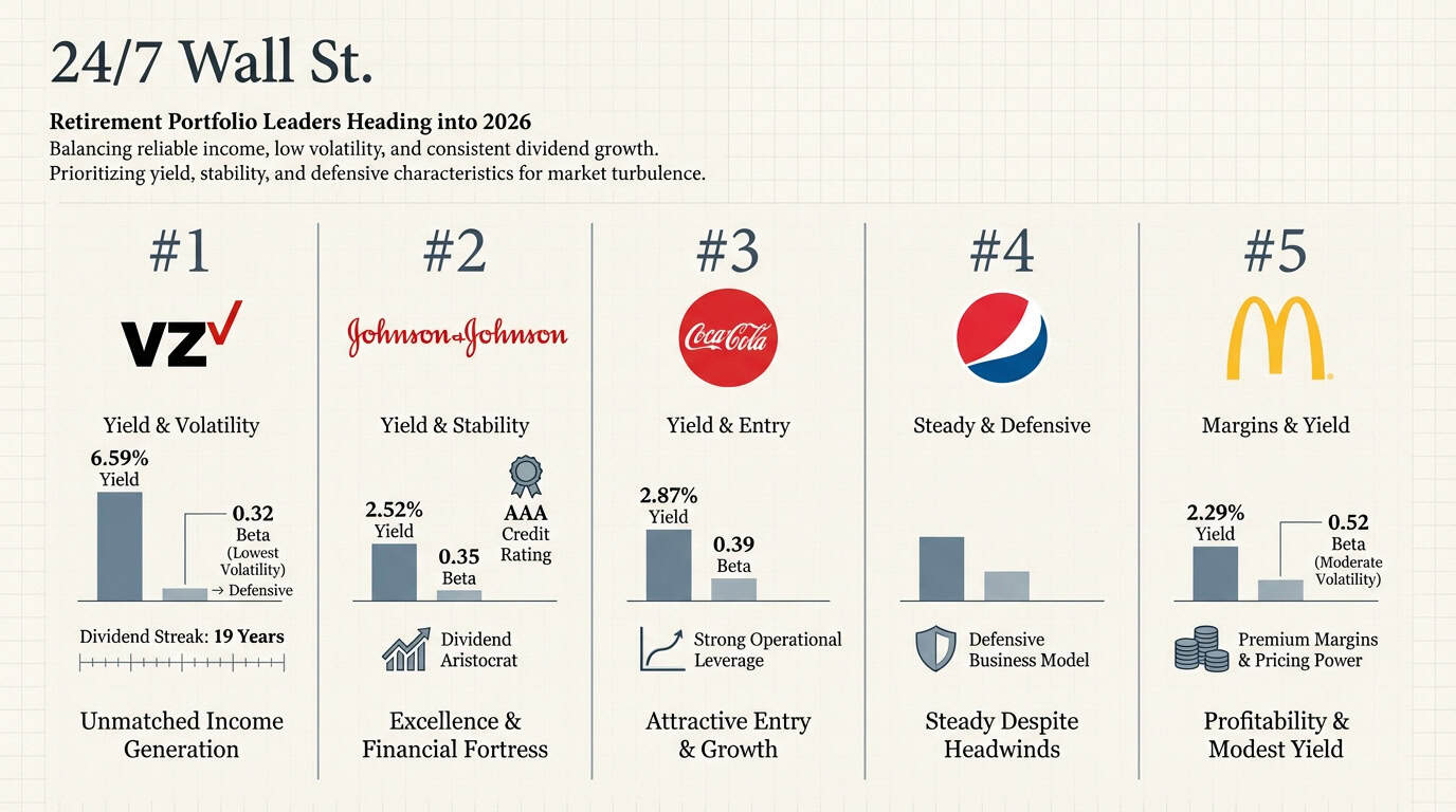 5 Dividend Powerhouses That Belong in Every Retirement Portfolio Right Now