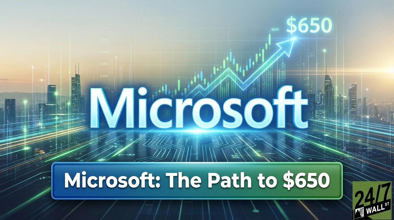 Wall Street Says Microsoft Can Hit $650. Here’s the Path