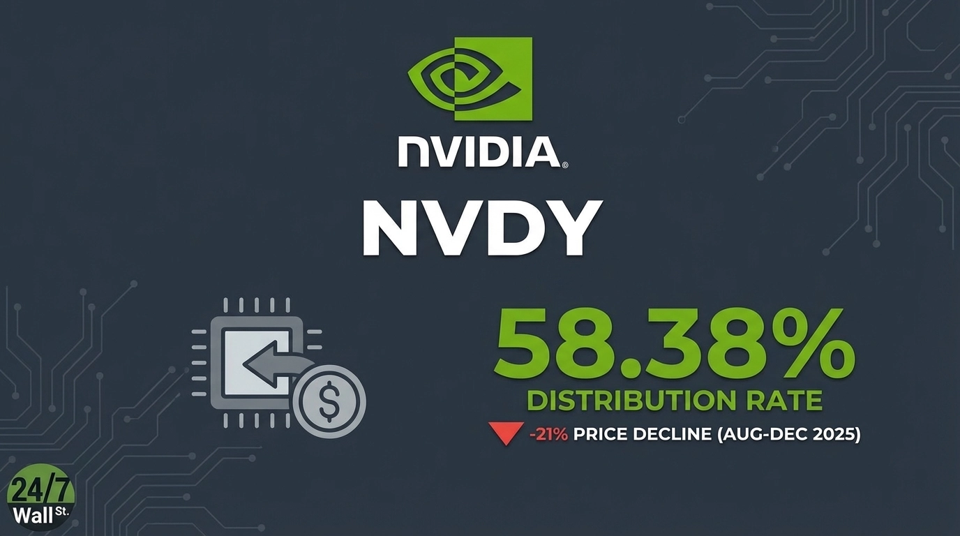 NVDY Offers 58% Yield on Nvidia Exposure, But Investors Are Getting Their Own Capital Back
