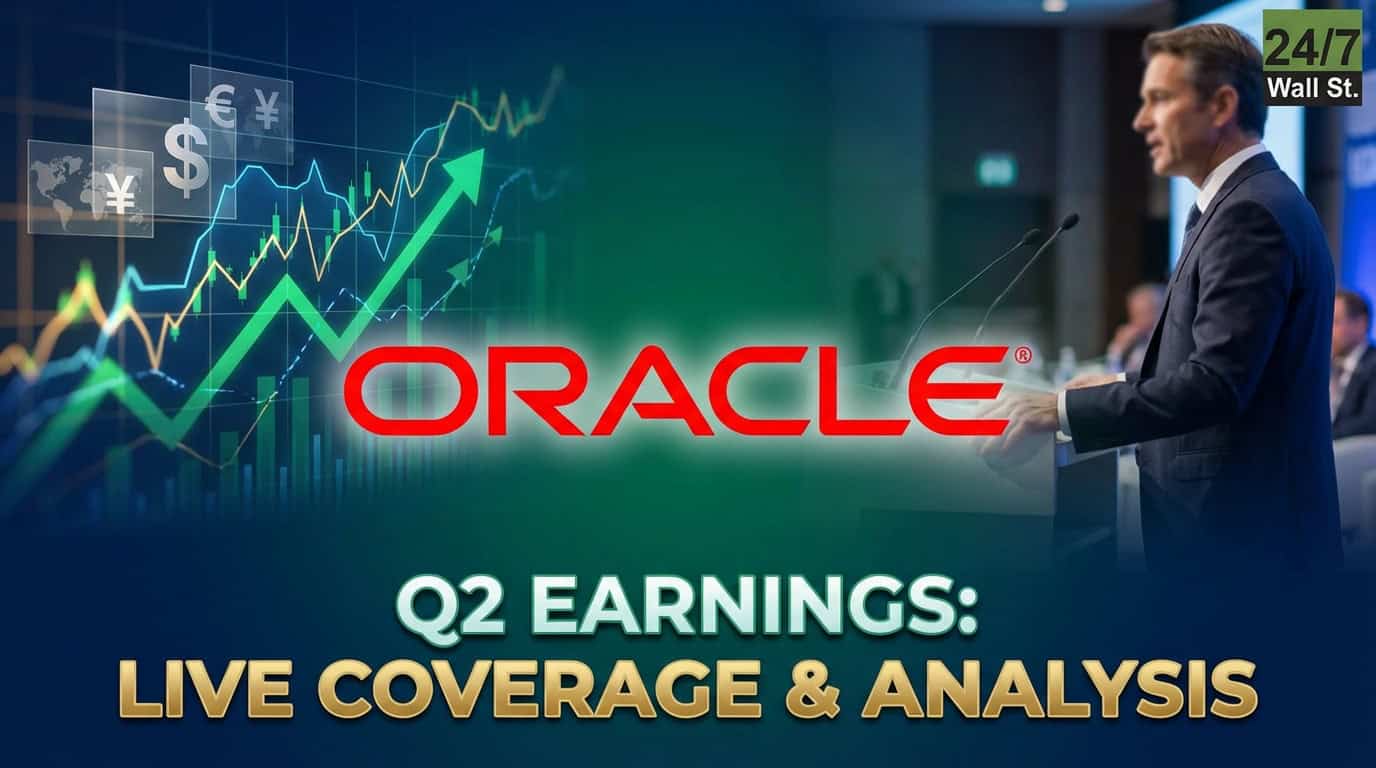 Live: Oracle (ORCL) Down 13% After Q2 Earnings – Wall Street Reacts