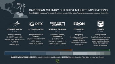 Top 5 Stocks Impacted by Potential Armed Conflict With Venezuela