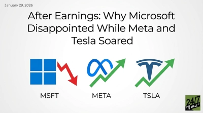 Why Investors Rewarded Meta and Tesla But Punished Microsoft Despite Revenue Beat