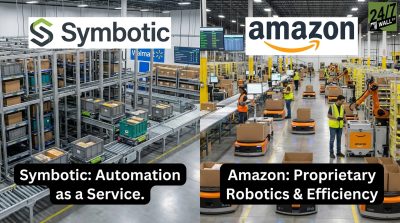 The Warehouse Automation Seller Just Turned Profitable While the Retail Giant Builds Its Own