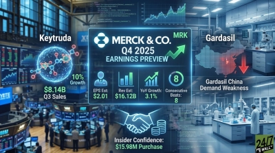 Merck Reports Earnings Tuesday Morning After Gaining 13% Over the Past Year