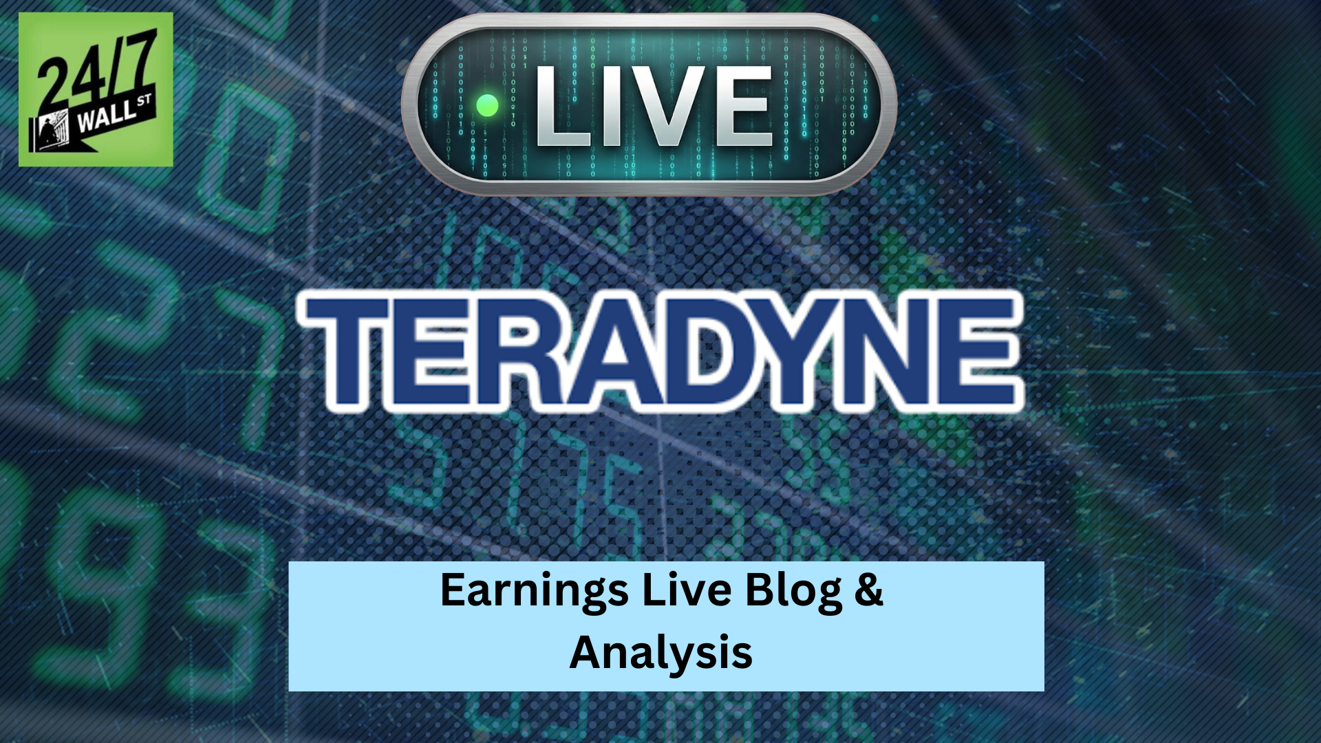 Live: Will Teradyne Stock Rally After Q1 Earnings Tonight?