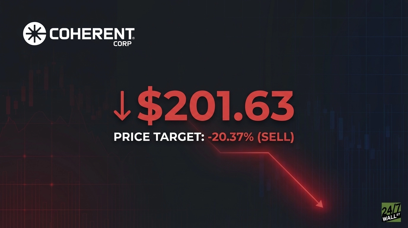Coherent Has Surged 400% in a Year but Our $201.63 Target Says Sell Now